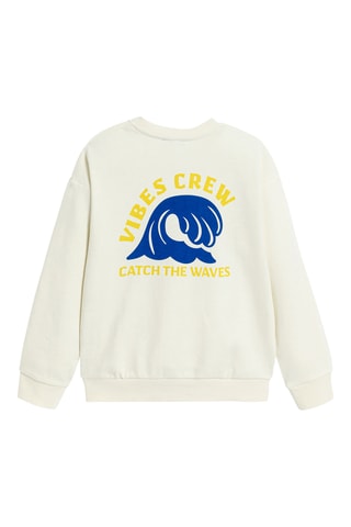 Sweat - Blanc - Okaïdi