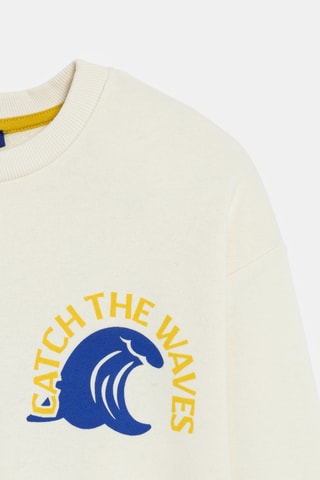 Sweat - Blanc - Okaïdi