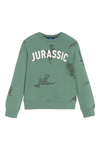 Sweat Jurassic World - Vert - Okaïdi