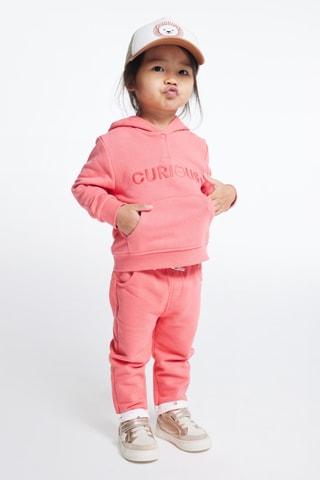 Sweat à capuche - Corail - Obaïbi