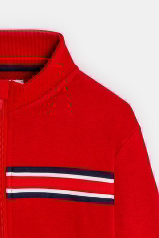 Sweat - Rouge et blanc - Okaïdi