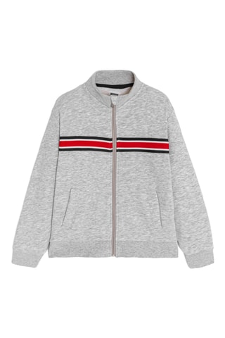 Sweat - Gris et rouge - Okaïdi