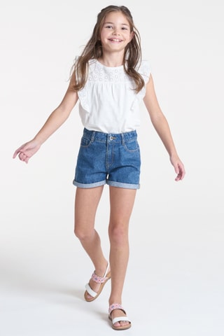 Short en jean - Bleu marine - Okaïdi