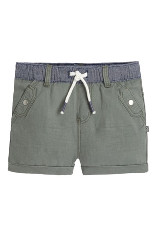 Short en lin - Vert - Obaïbi