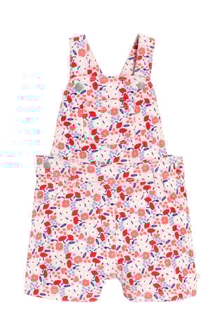 Salopette-short - Rose poudré - Obaïbi