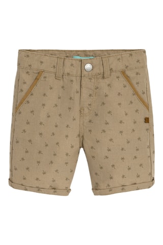 Short en lin - Taupe - Obaïbi