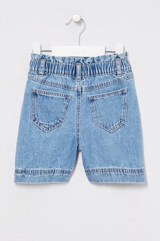 Short en jean taille haute Bleu - Okaïdi