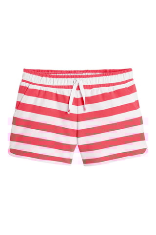 Short Rouge framboise et blanc - Okaïdi