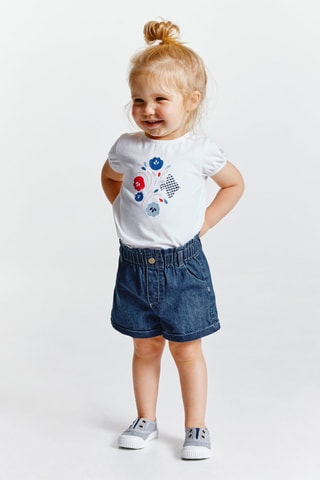 Short en jean Bleu marine - Obaïbi
