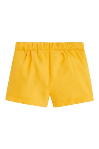 Short en lin Jaune - Obaïbi