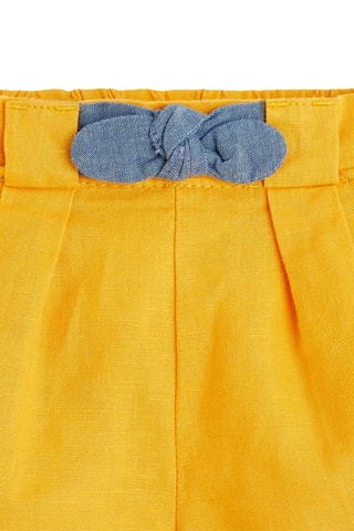Short en lin Jaune - Obaïbi