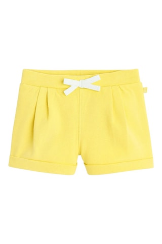 Bebe Fille Short Jaune Citron Shoggy