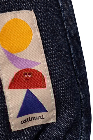Short en jean - Catimini - Bleu marine