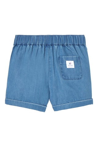 Short en jean   Bleu clair