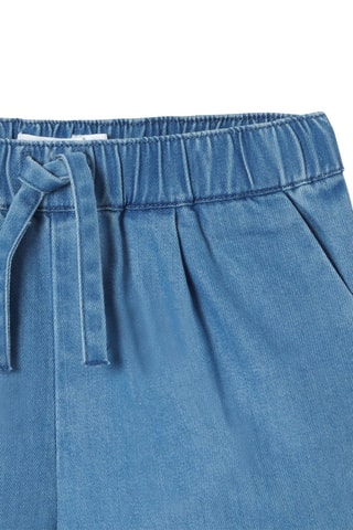 Short en jean   Bleu clair