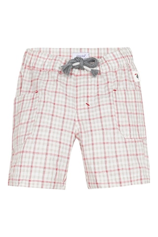 Bermuda - Gris clair et rouge - Absorba