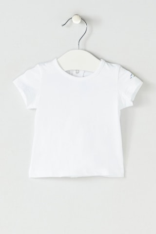 Combinaison et t-shirt - Blanc et turquoise - Absorba
