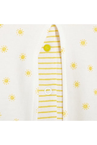 Combinaison - Jaune et blanc - Absorba