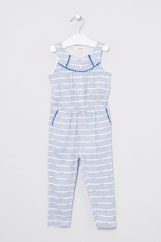 Combinaison - Bleu cobalt et blanc - Catimini