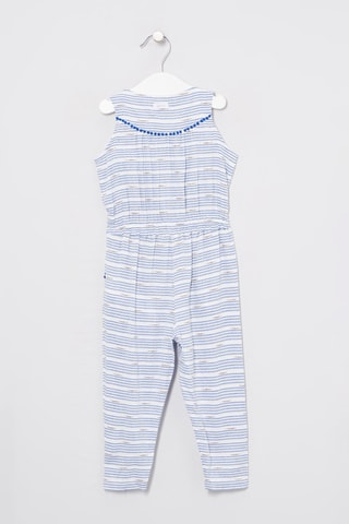 Combinaison - Bleu cobalt et blanc - Catimini