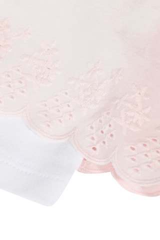 Combinaison - Rose clair et blanc - Absorba