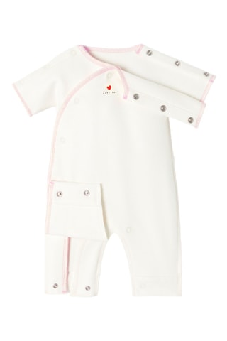 Combinaison et chaussons - Blanc - Catimini