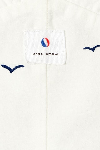 Combinaison - Ivoire et bleu marine - Absorba