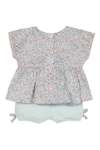T-shirt et bloomer - Vert d’eau - Catimini