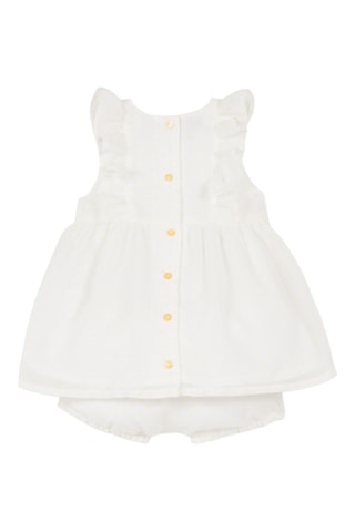 Robe et bloomer - Ecru - Catimini