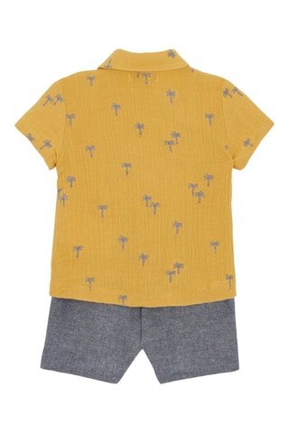 Chemise et short - Jaune et bleu - Absorba