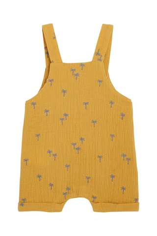 Chemise et salopette - Bleu et jaune - Absorba