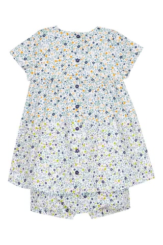 Robe et short - Blanc et bleu - Absorba