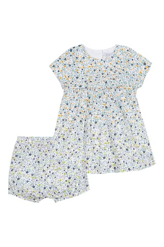 Robe et short - Blanc et bleu - Absorba