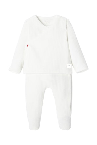 T-shirt et pantalon - Blanc - Absorba