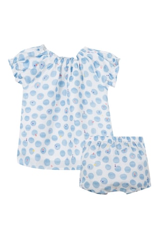 Robe et bloomer - Ciel - Absorba
