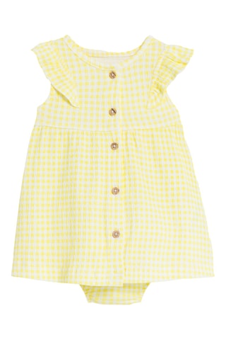 Robe et bloomer - Jaune et blanc - Obaïbi