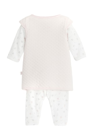 Dors-bien et gilet - Rose clair - Absorba