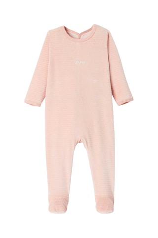 Dors-bien en velours - Rose - Absorba
