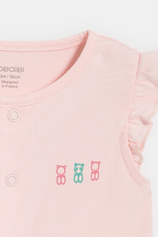 2 dors-biens - Rose et blanc - Obaïbi