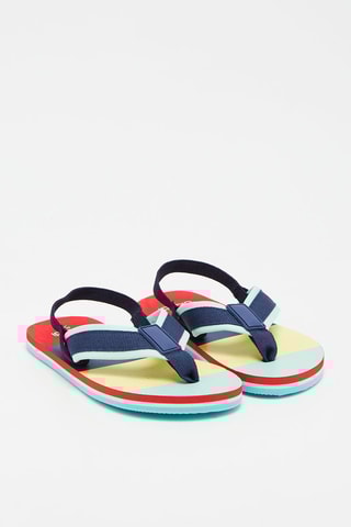 Sandales Turquoise et bleu foncé - Okaïdi