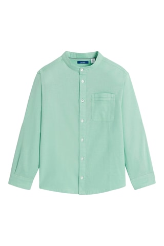 Chemise en lin - Vert clair - Okaïdi