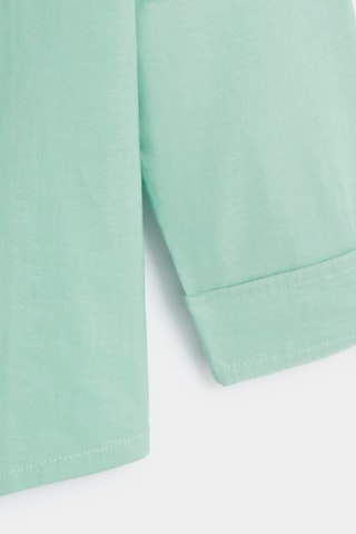 Chemise en lin - Vert clair - Okaïdi