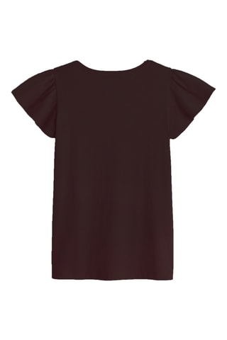 T-shirt - Marron - Okaïdi