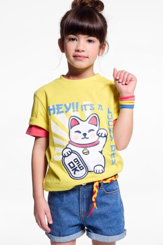 T-shirt - Jaune - Okaïdi