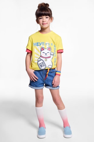 T-shirt - Jaune - Okaïdi