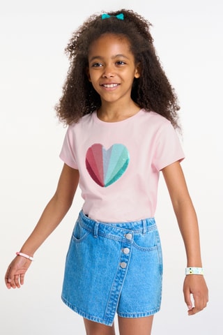 T-shirt - Rose - Okaïdi