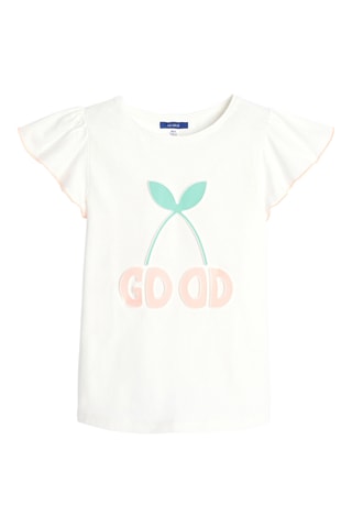 T-shirt - Blanc - Okaïdi
