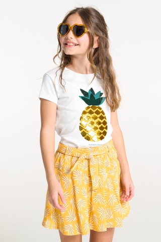 T-shirt - Blanc - Okaïdi