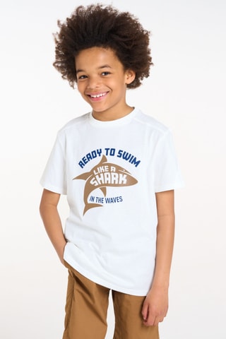 T-shirt - Blanc - Okaïdi