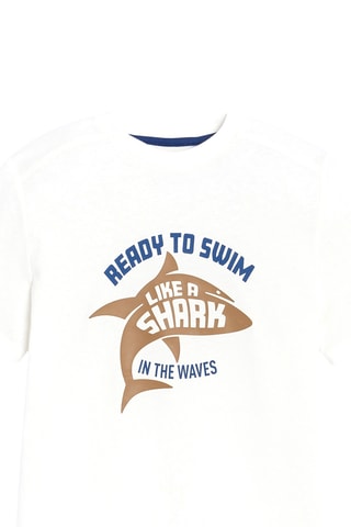 T-shirt - Blanc - Okaïdi